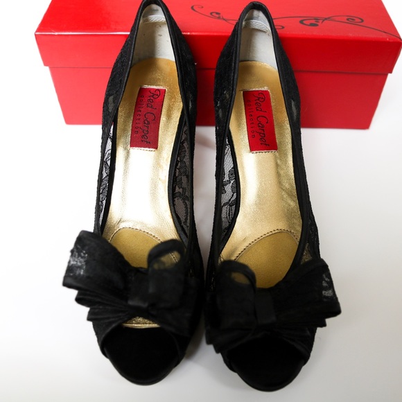 Shoes - Red Carpet Collection Lace Heels